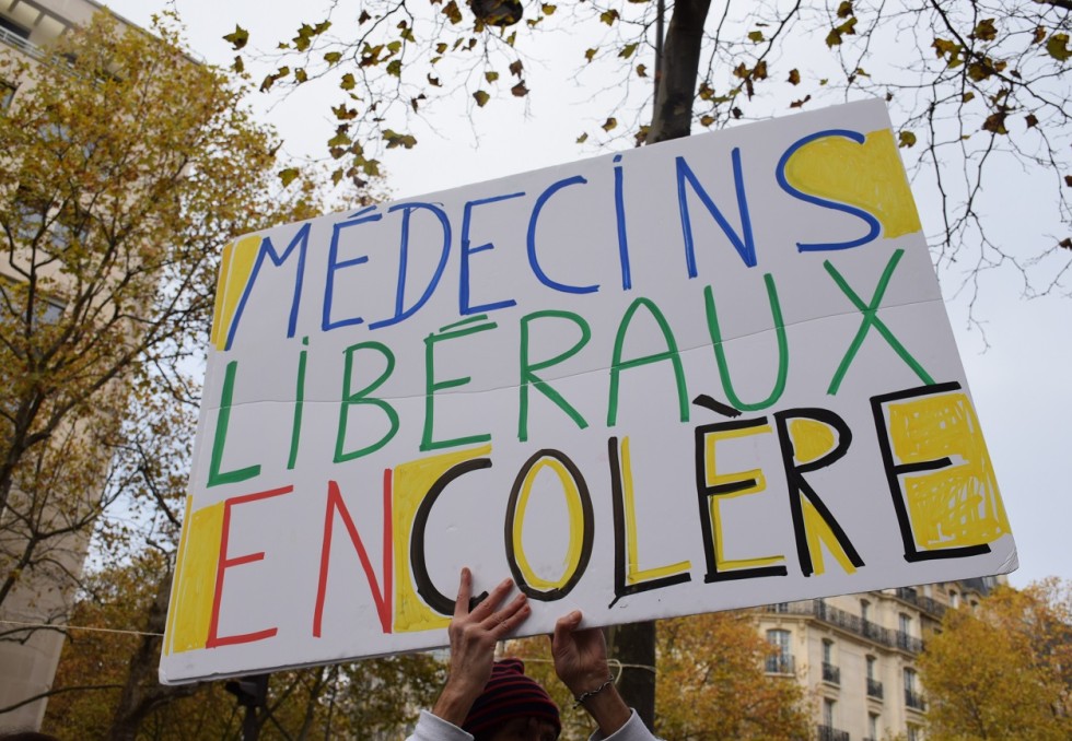 manifestation des médecins