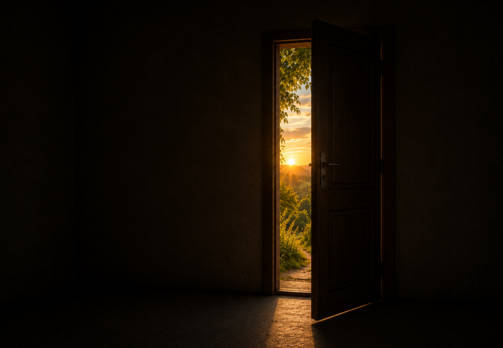 porte ouverte