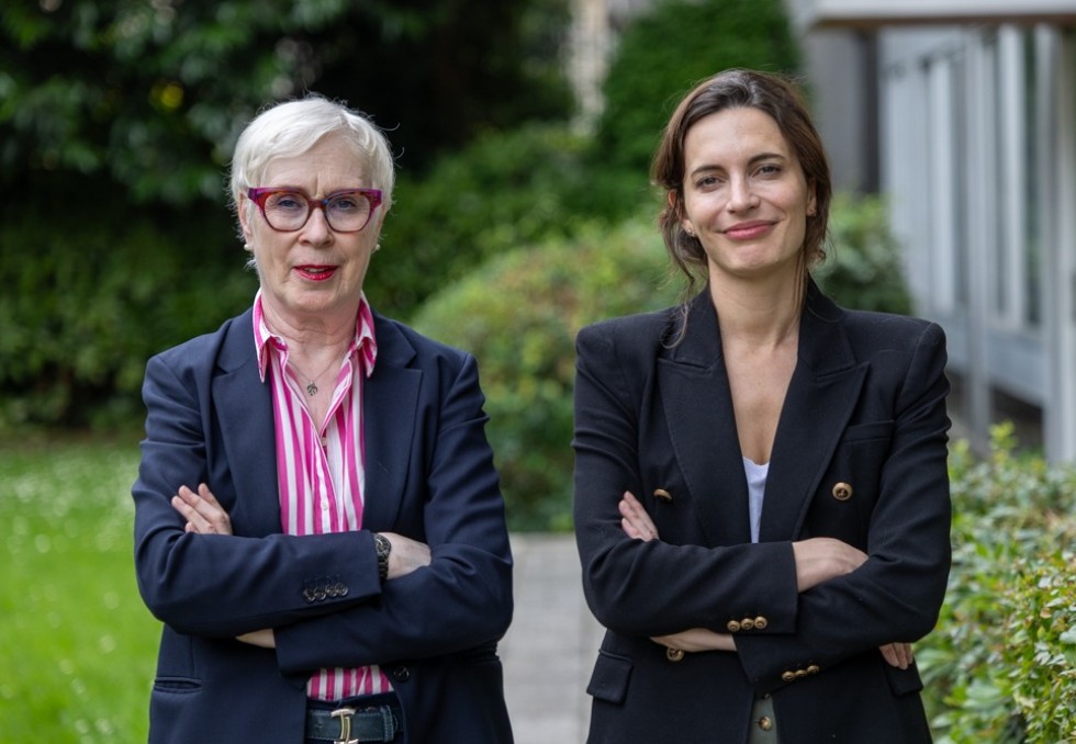 Elisabeth Hubert et Marguerite Cazeneuve