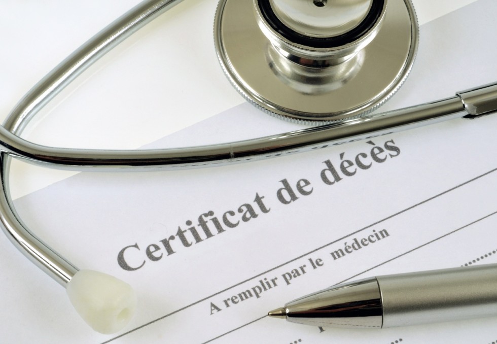 certificat de décès