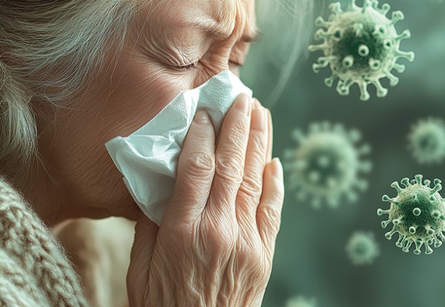 Rhume, infection à VRS