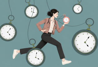 course contre le temps