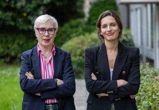 Elisabeth Hubert et Marguerite Cazeneuve