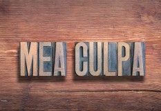 mea culpa