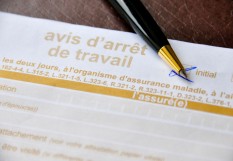 Avis d'arrêt de travail 