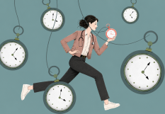 course contre le temps